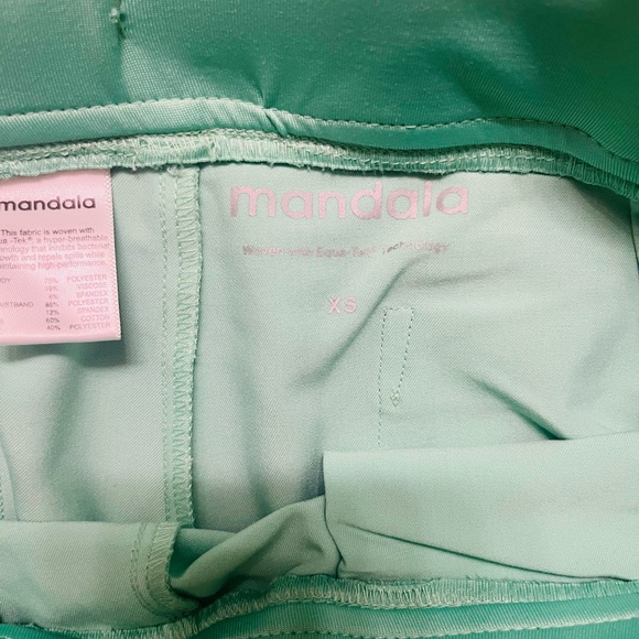 Mint Green Mandala Jogger Scrub Set - Picture 6 of 6